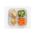 Chefology hummus and fresh vegetable bento box