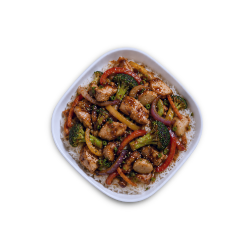Teriyaki Chicken Stir Fry with Jasmine Rice
