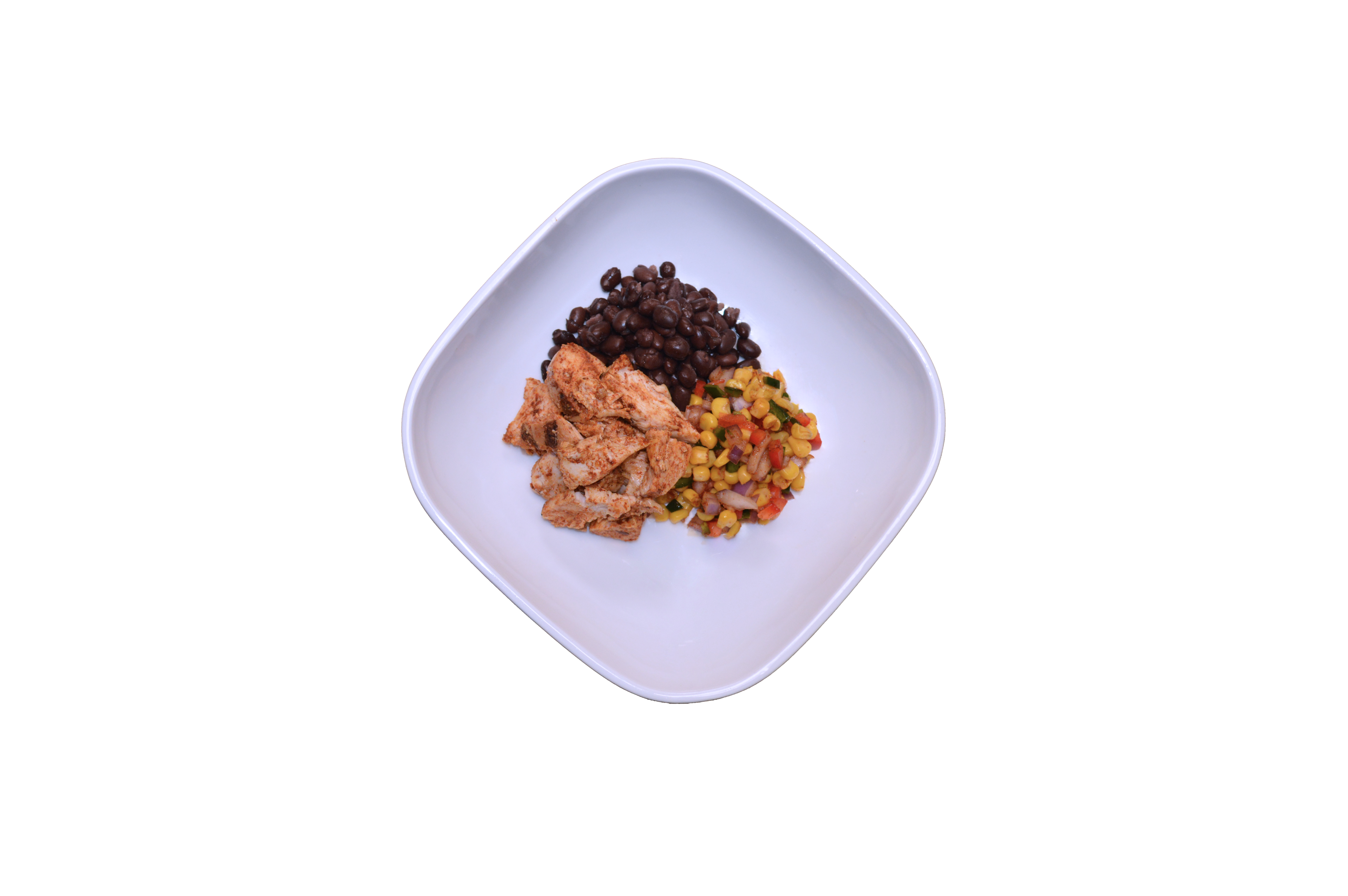 Southwest Chicken with Black Beans and Corn Medley